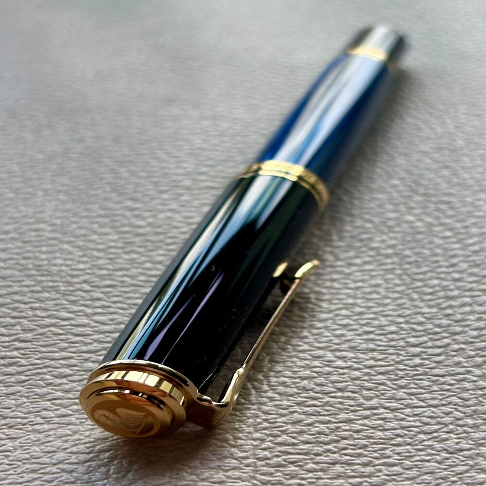Pelikan M400 Blue Striped Fountain Pen