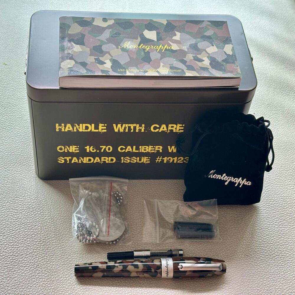Montegrappa Fortuna Camouflage Fountain Pen