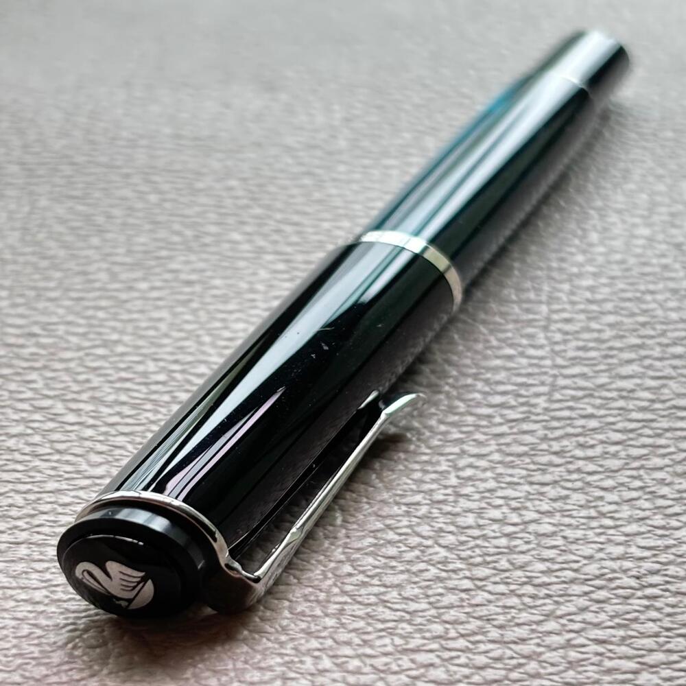 Pelikan M205 Petrol Marbled Fountain Pen