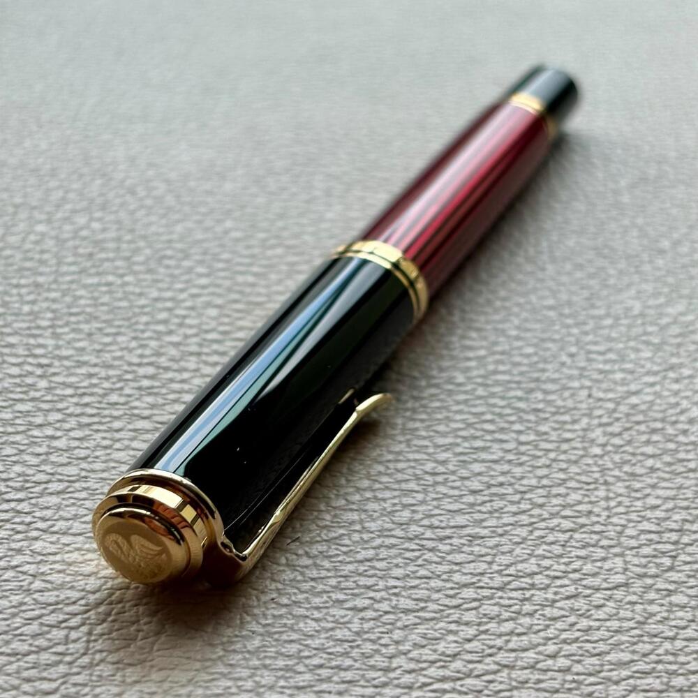 Pelikan M400 Red Striped Fountain Pen