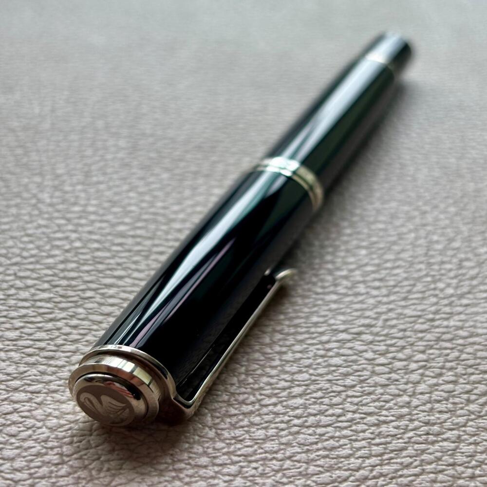 Pelikan R605 Black Silver Rollerball Pen Special Edition Rare