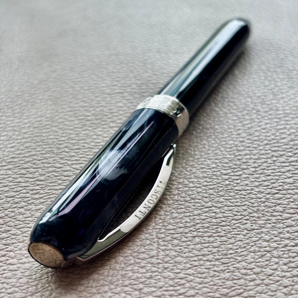 Visconti Black Silver Rembrandt Fountain Pen