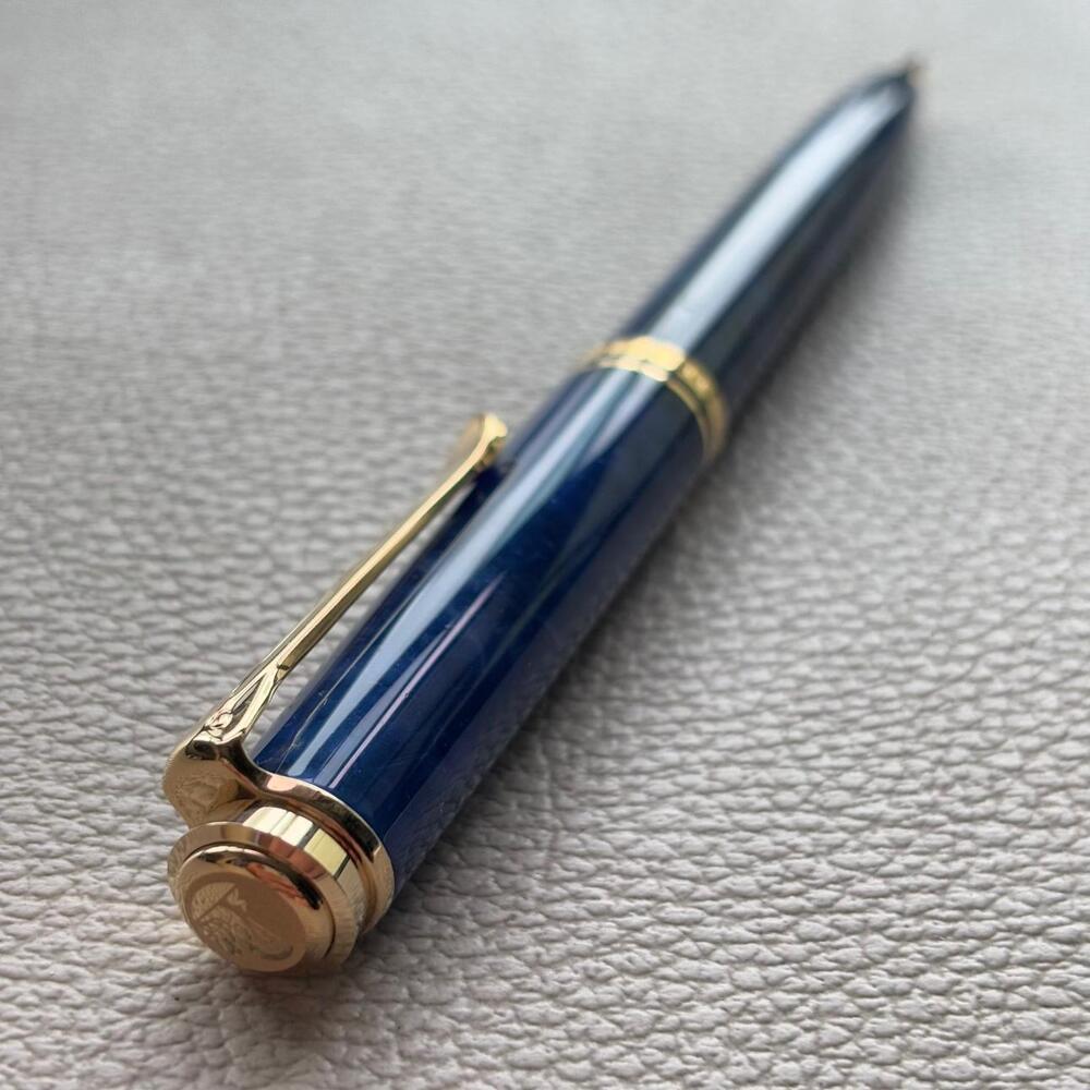 Pelikan K800 Blue O Blue Ballpoint Pen Special Edition Rare