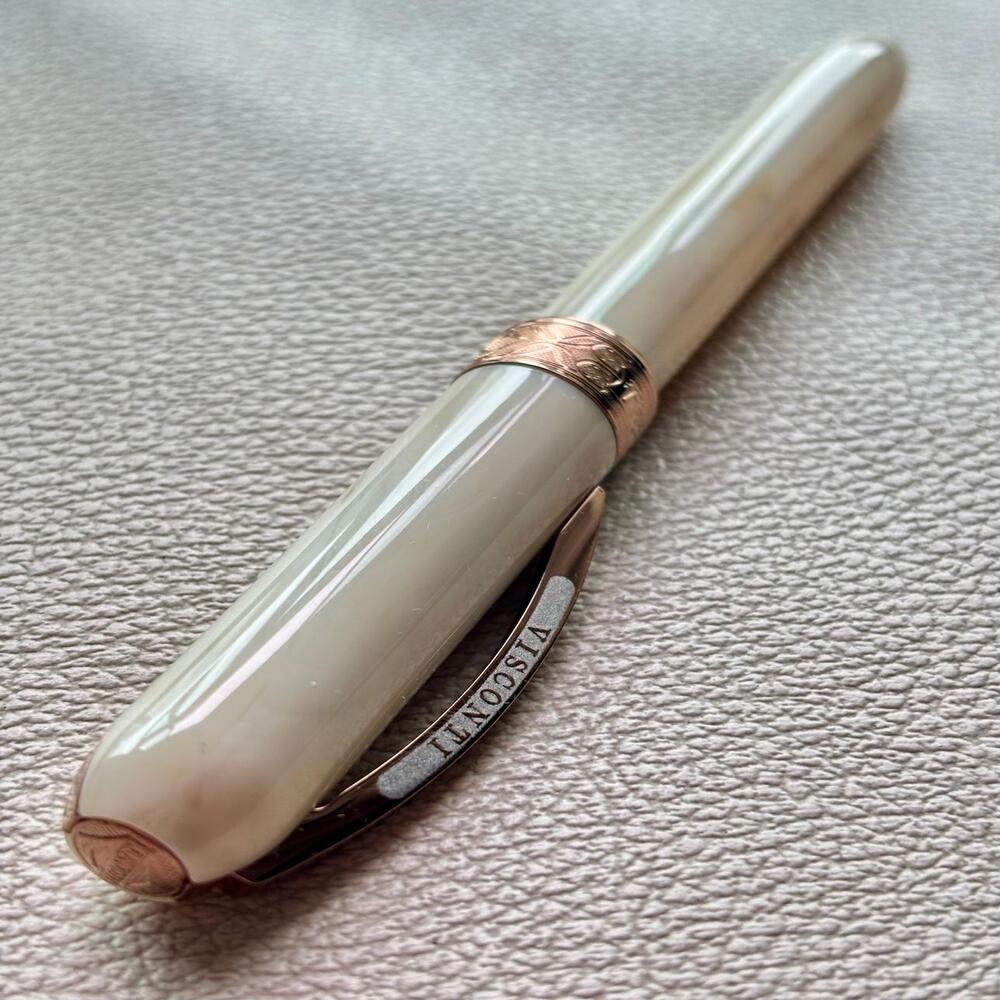 Visconti Ivory Bronze Rembrandt Fountain Pen Discontinue and Rare