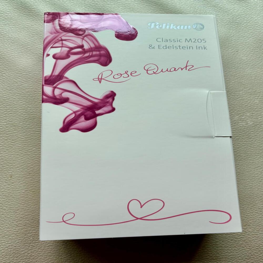 Pelikan M205 Rose Quartz Fountain Pen Set