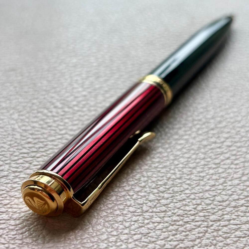 Pelikan K600 Red Stripe Ballpoint Pen
