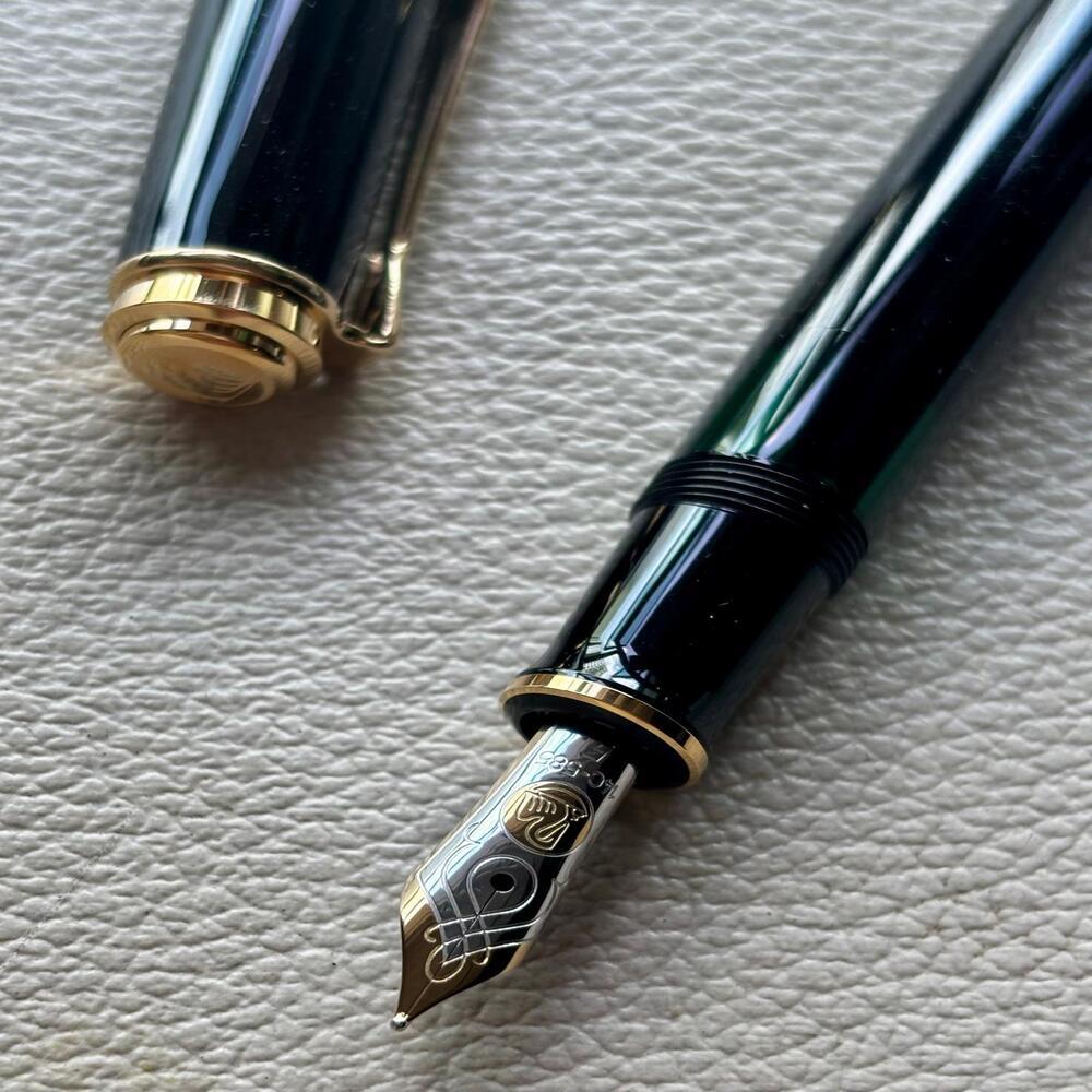 Pelikan M600 Solid Black Fountain Pen