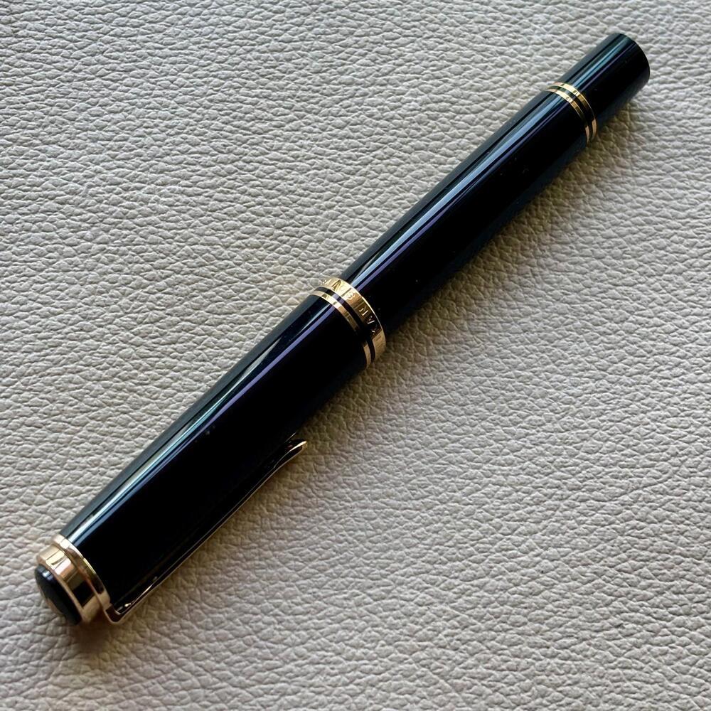 Pelikan M800 Solid Black Fountain Pen (OLD LOGO)