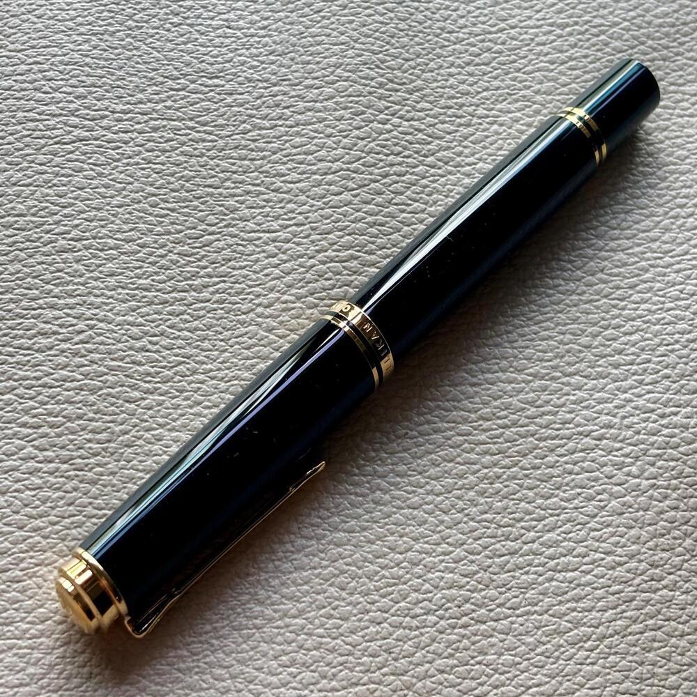 Pelikan M600 Solid Black Fountain Pen