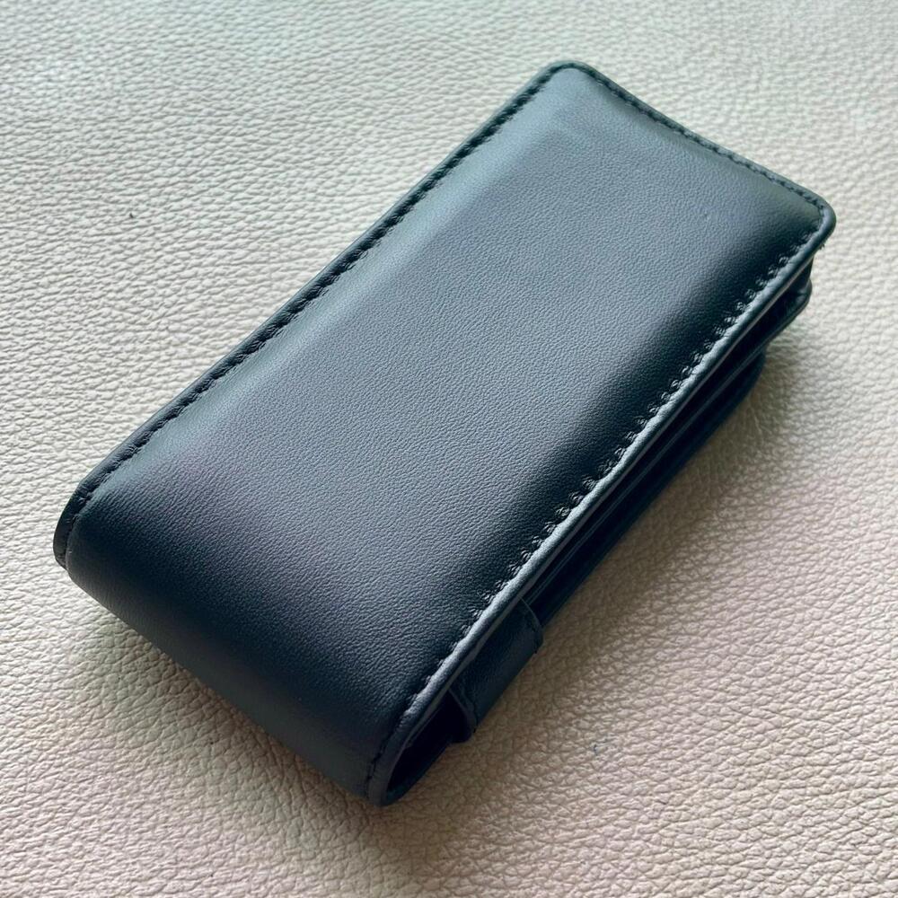 Pelikan Full Black Leather 3 Pen Pouch