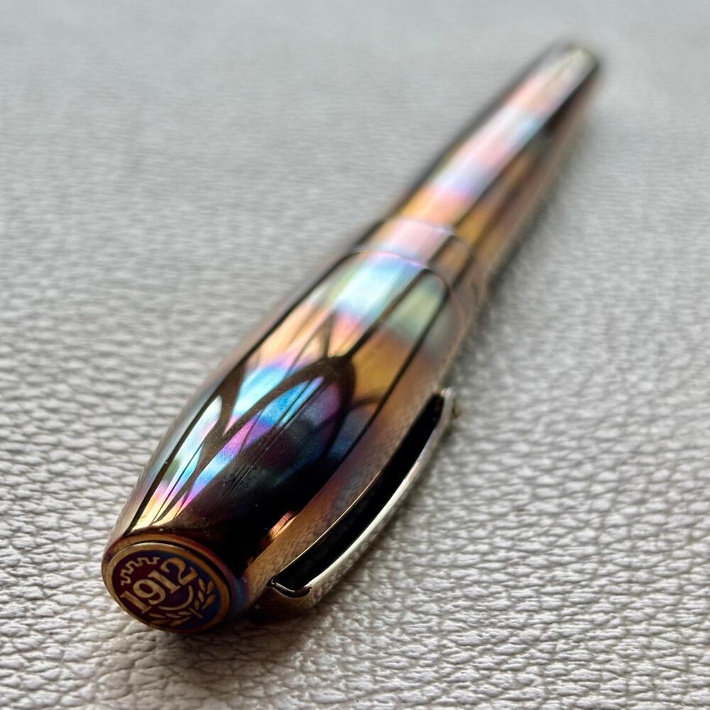 Montegrappa Fortuna Blazer Fountain Pen with Silver Mug