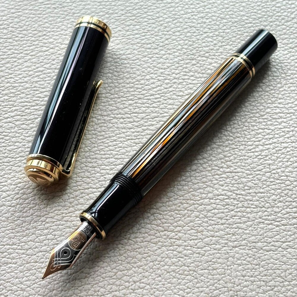Pelikan M800 Tortoise Brown Fountain Pen Special Edition Rare