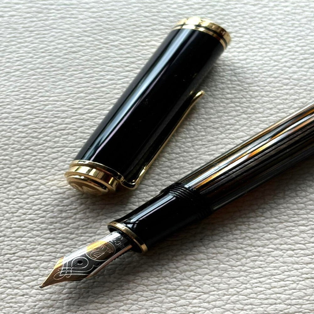Pelikan M800 Tortoise Brown Fountain Pen Special Edition Rare