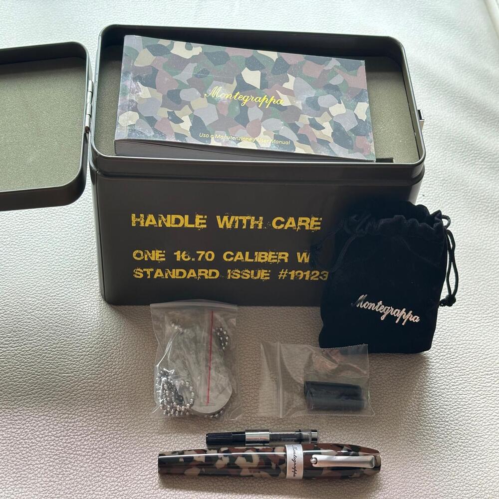 Montegrappa Fortuna Camouflage Fountain Pen