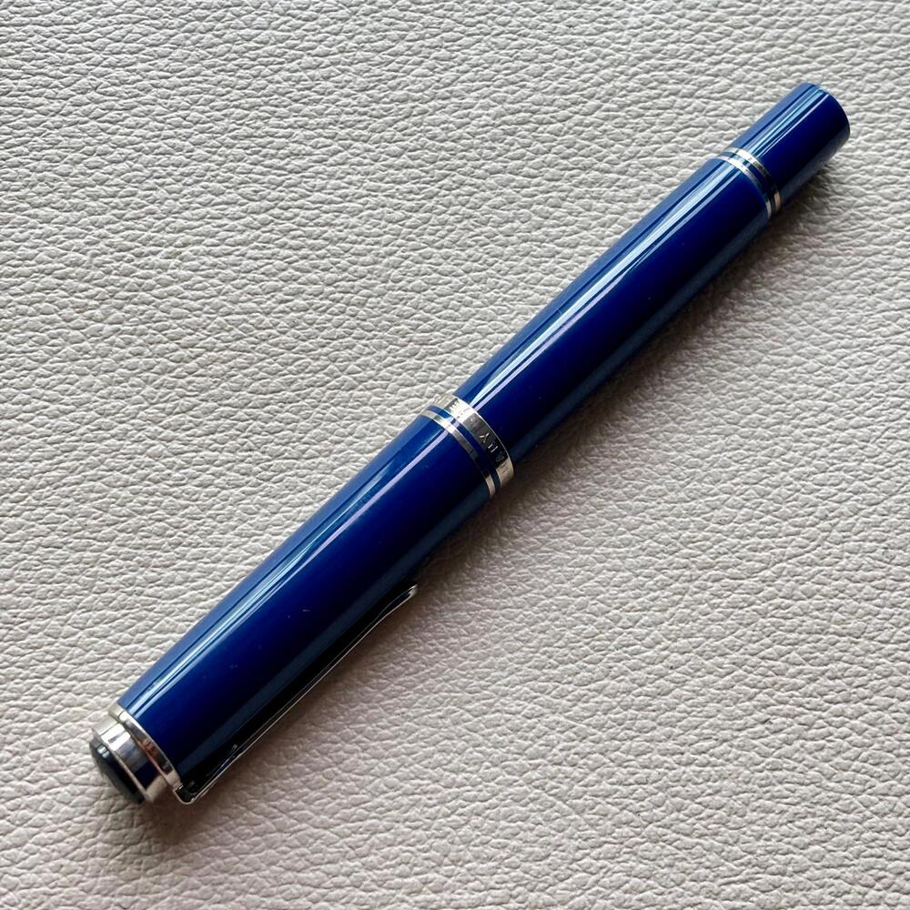 Pelikan M805 Dark Blue Fountain Pen (OLD LOGO) Discontinue Rare