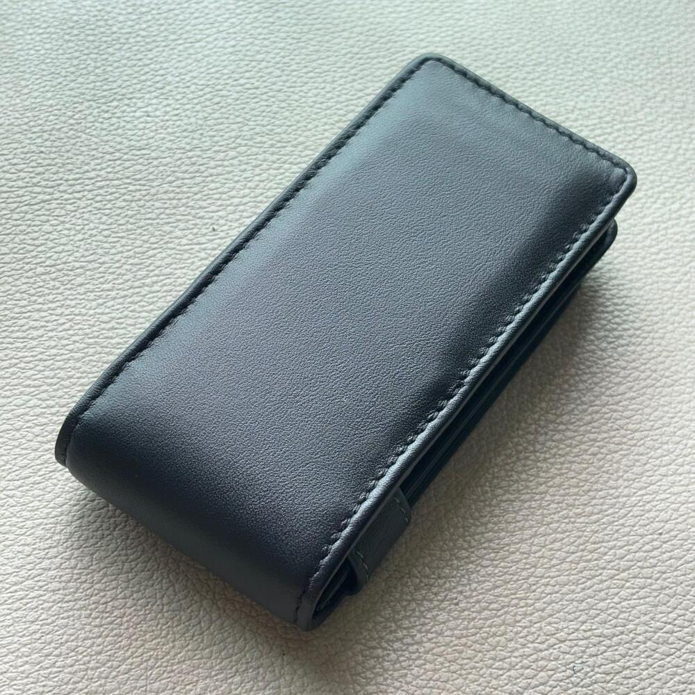 Pelikan Green Black Leather 3 Pen Pouch