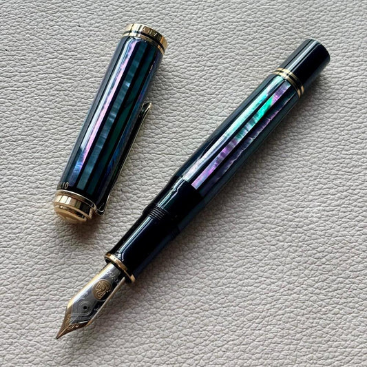 Pelikan M1000 Green Ray Raden Fountain Pen Limited Edition