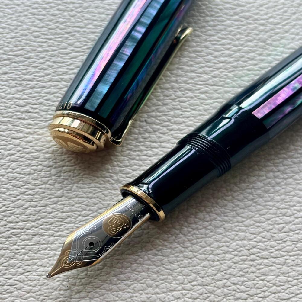 Pelikan M1000 Green Ray Raden Fountain Pen Limited Edition