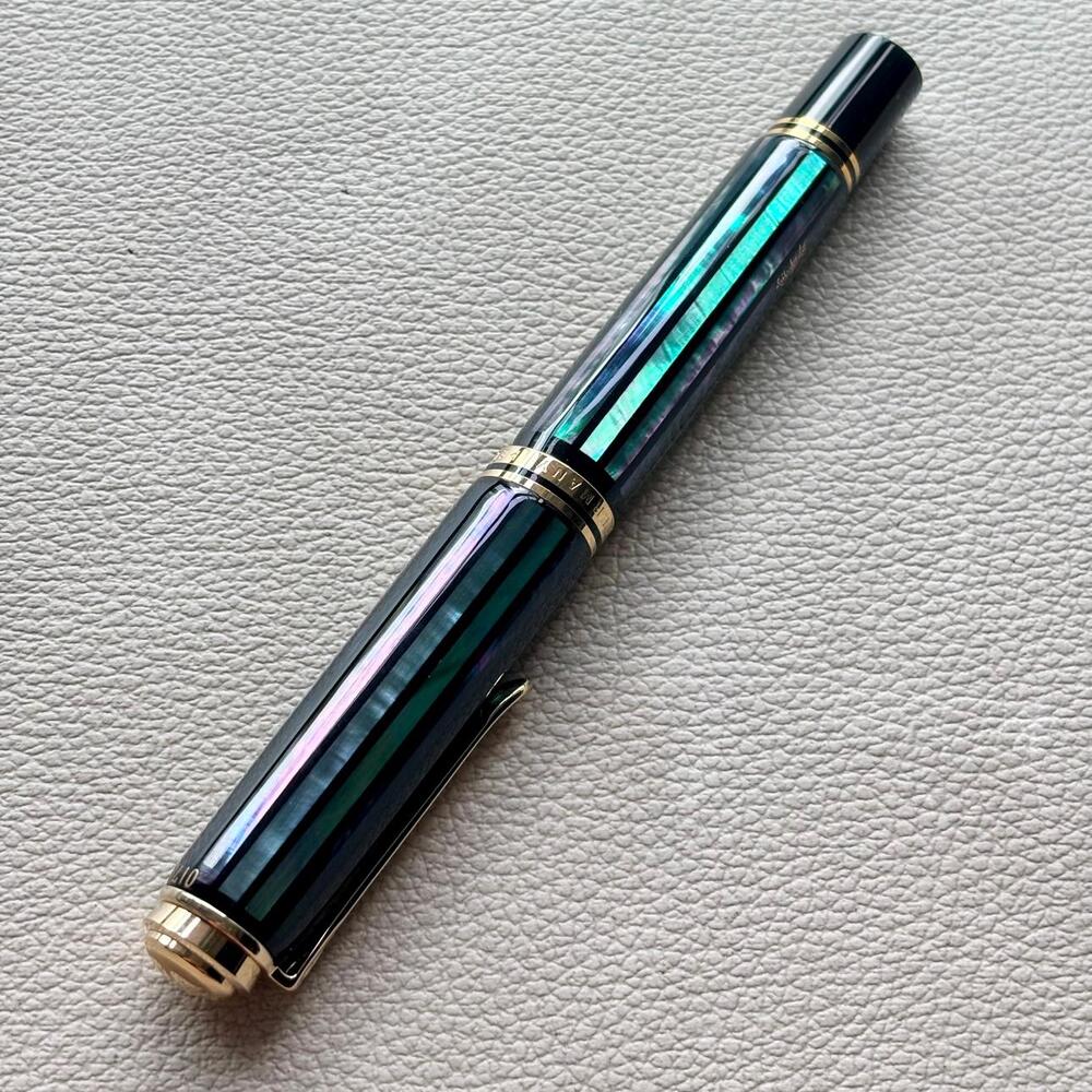 Pelikan M1000 Green Ray Raden Fountain Pen Limited Edition