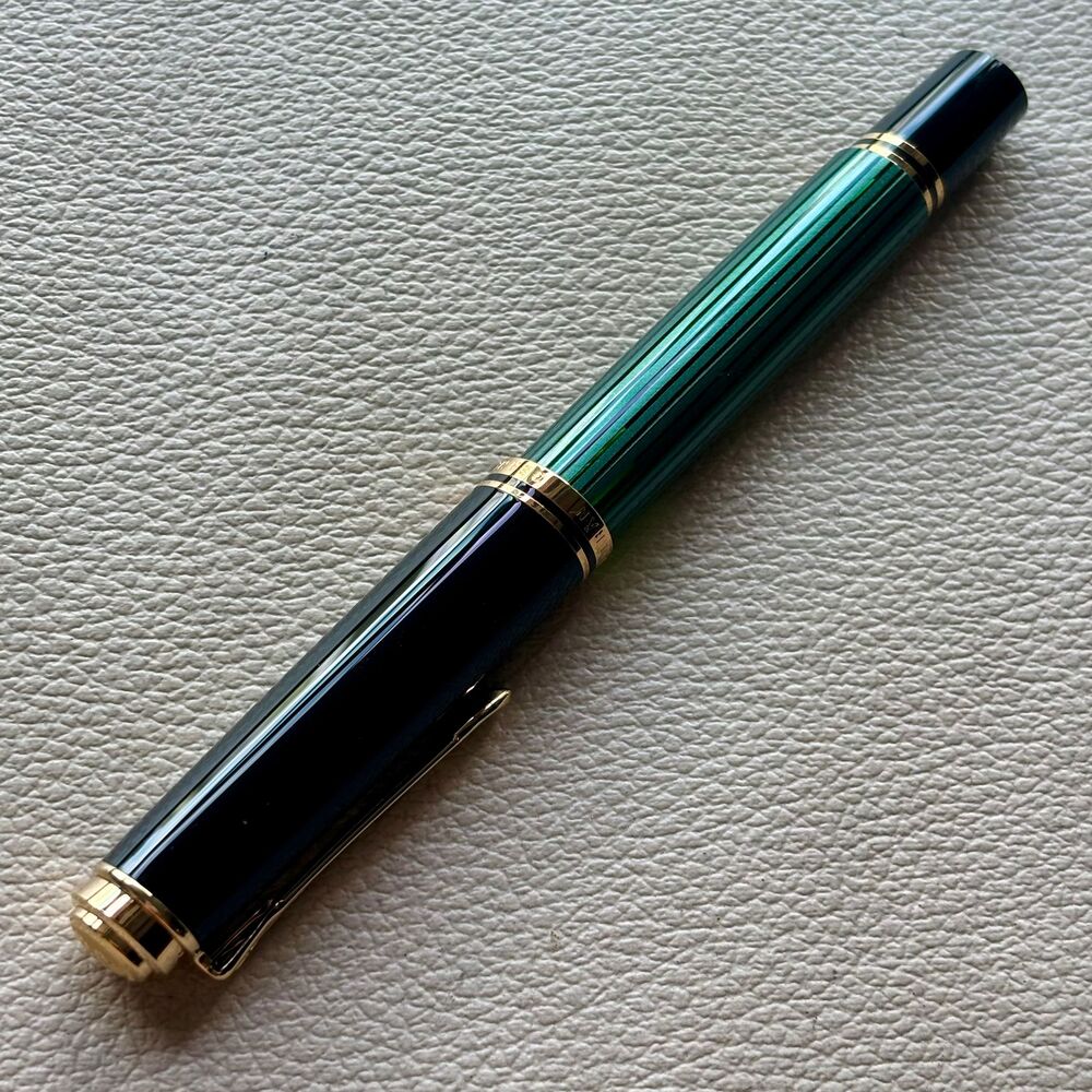 Pelikan M400 Green Stripe Fountain Pen