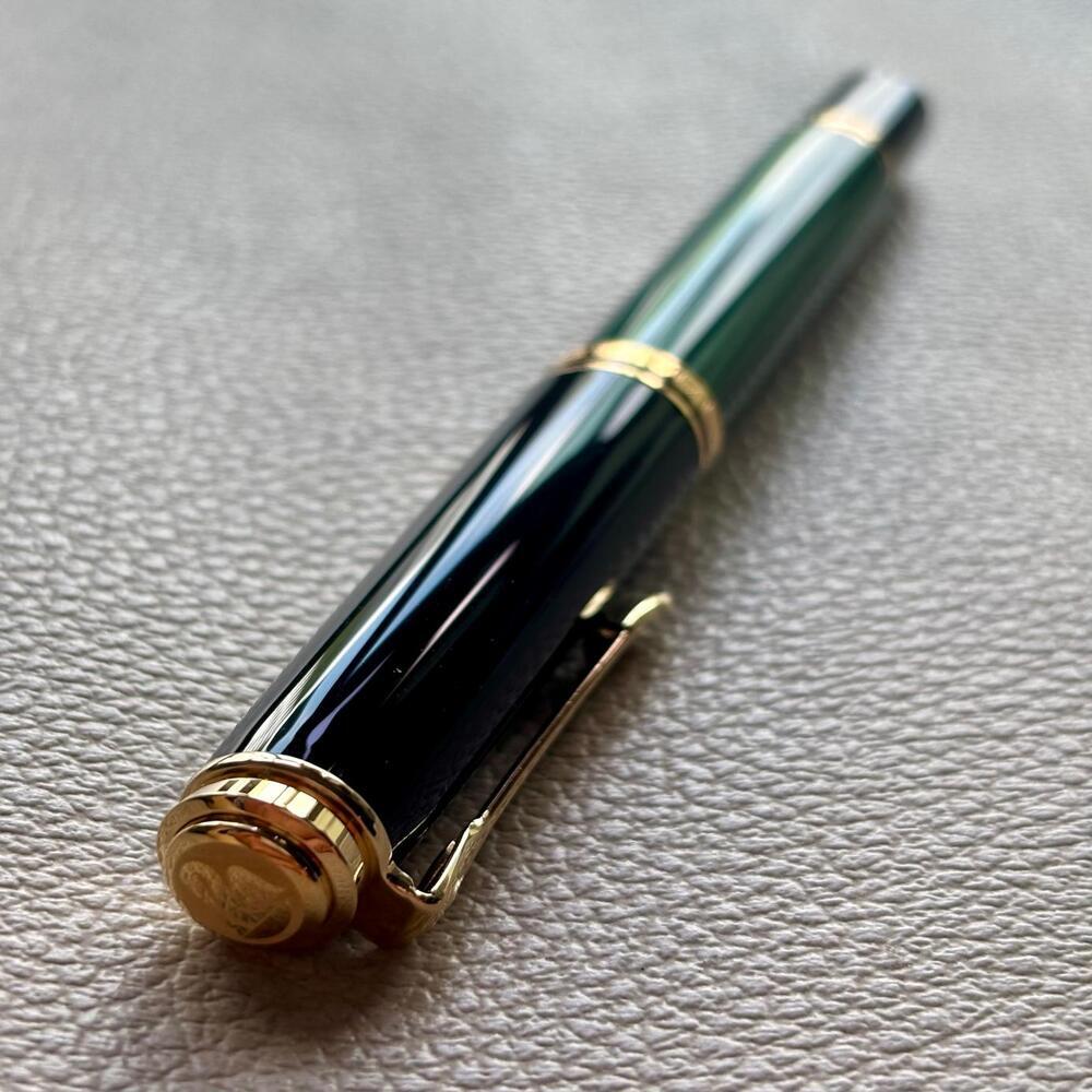 Pelikan M600 Green Stripe Fountain Pen
