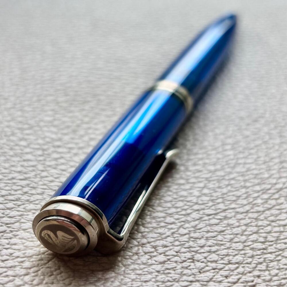 Pelikan K605 Marine Blue Ballpoint Pen Special Edition Rare