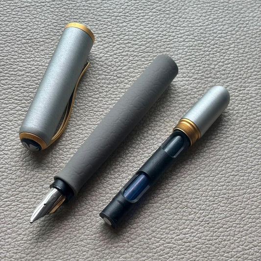 Pelikan P363 Epoch Granite-Silver Fountain Pen VERY RARE