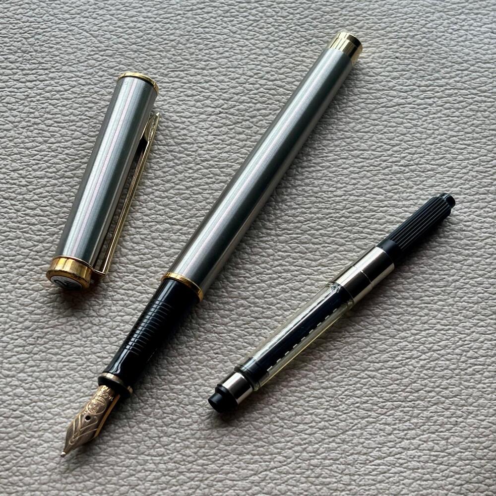 Pelikan Vintage P380 Silver Fountain Pen VERY RARE