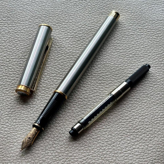 Pelikan Vintage P380 Silver Fountain Pen VERY RARE