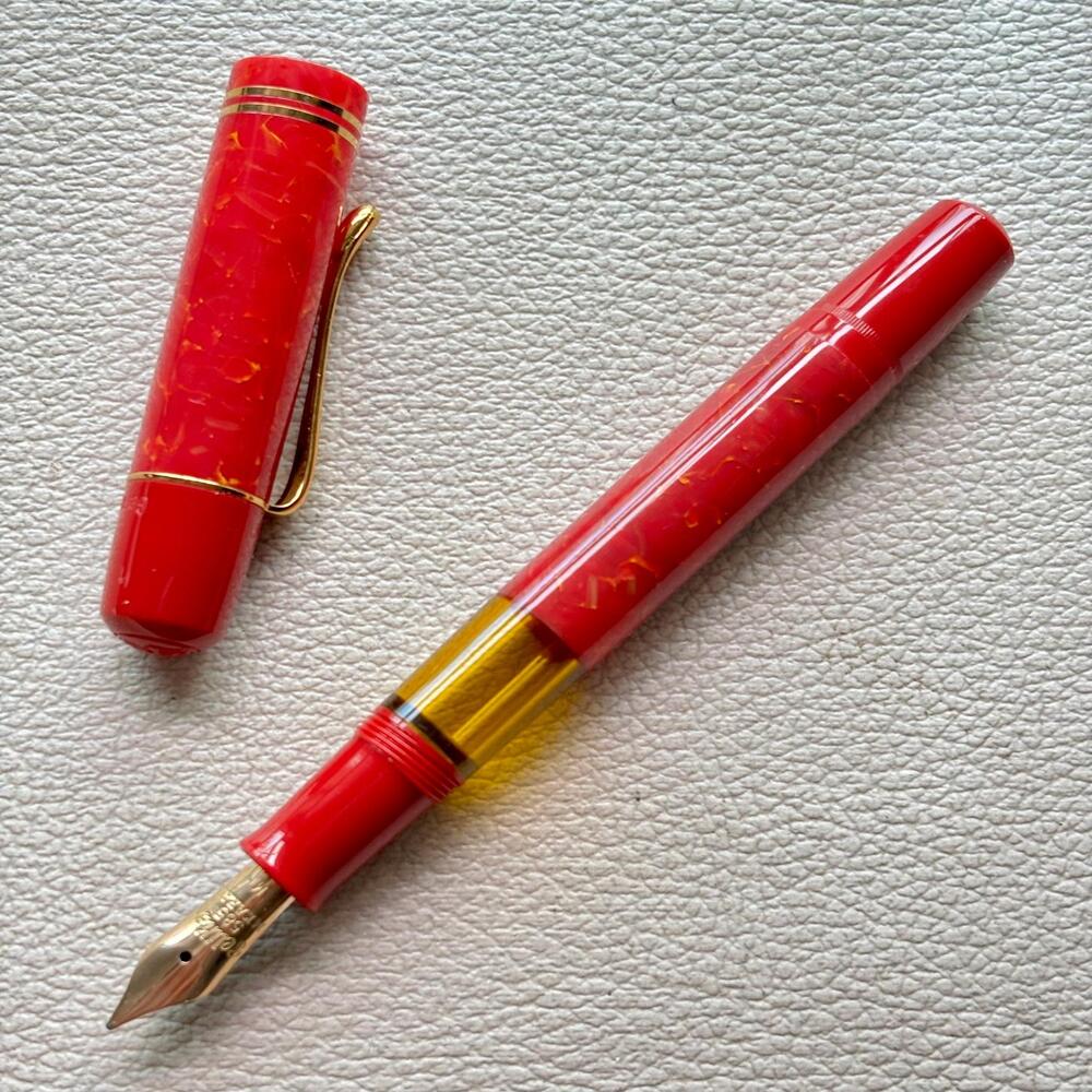 Pelikan M101N Bright Red Fountain Pen Special Edition