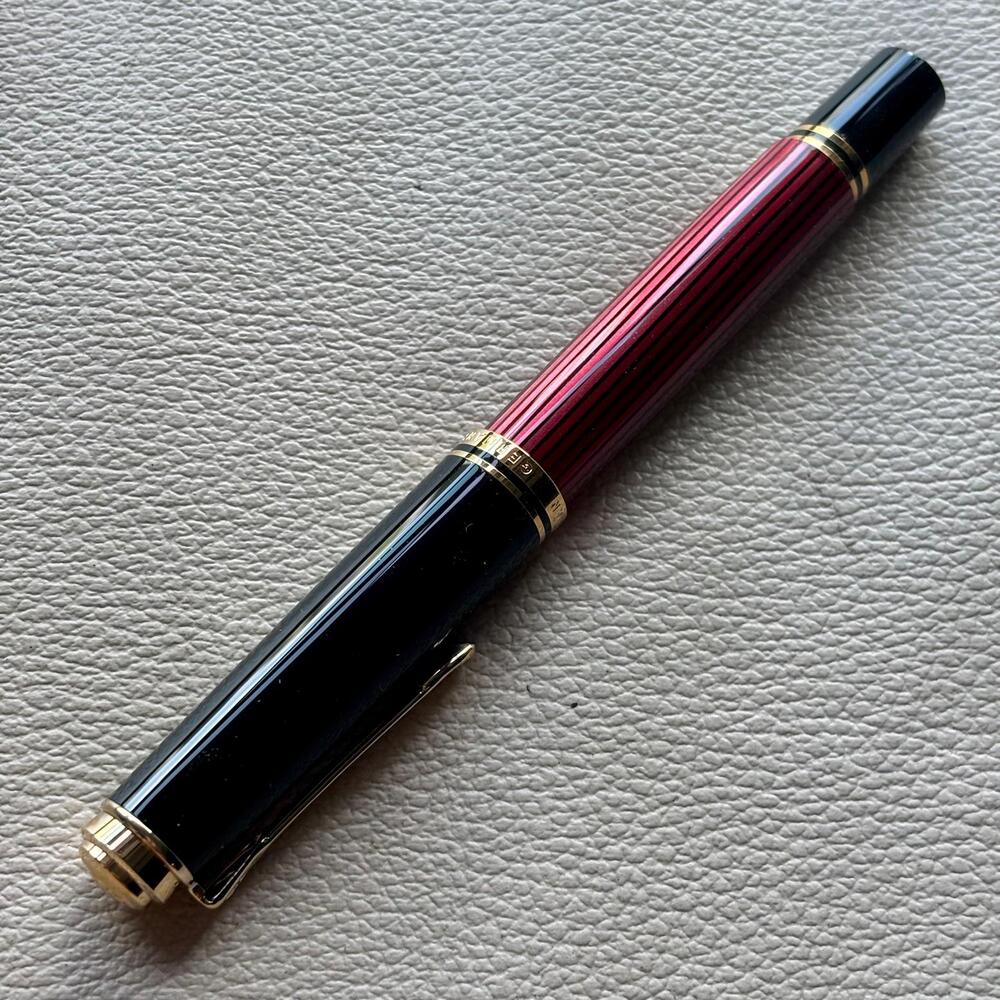 Pelikan M600 Red Stripe Fountain Pen