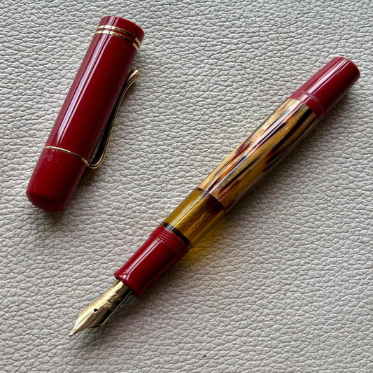 Pelikan M101N Tortoise Red Fountain Pen Special Edition