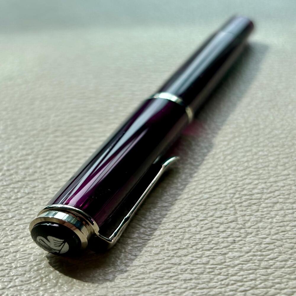 Pelikan M205 Amethyst Fountain Pen Set Special Edition