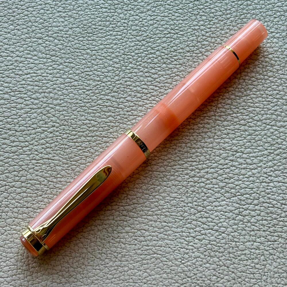 Pelikan M200 Apricot Achat Fountain Pen Set Special Edition