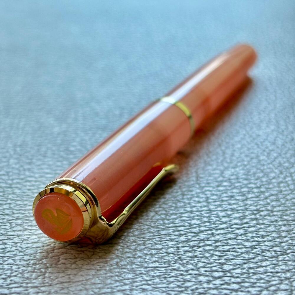 Pelikan M200 Apricot Achat Fountain Pen Set Special Edition