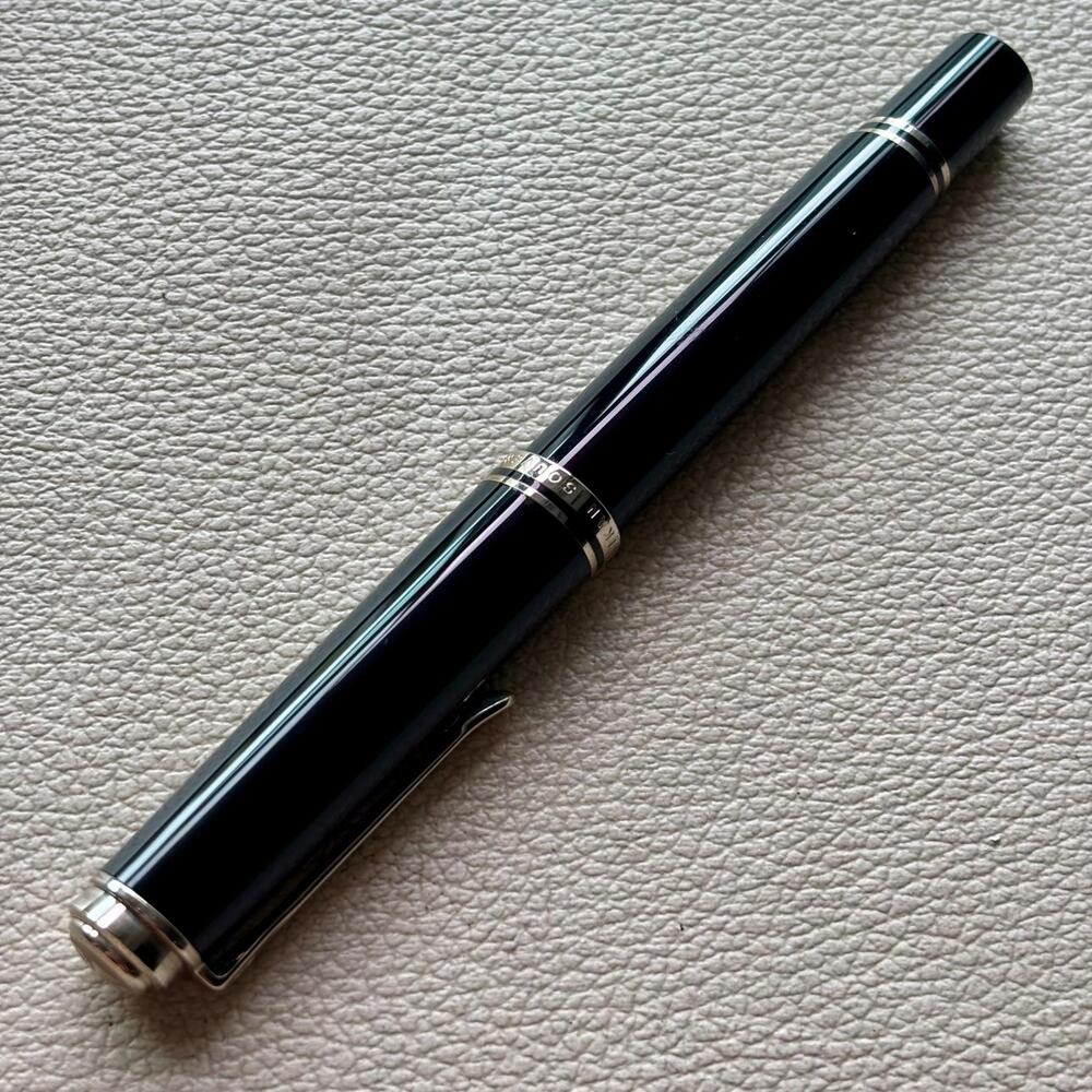 Pelikan R605 Black Silver Rollerball Pen Special Edition Rare