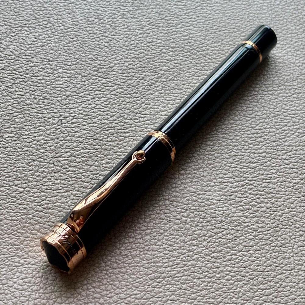 Montegrappa Ducale Black Rose Fountain Pen