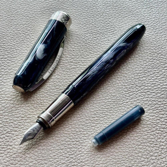 Visconti Black Silver Rembrandt Fountain Pen
