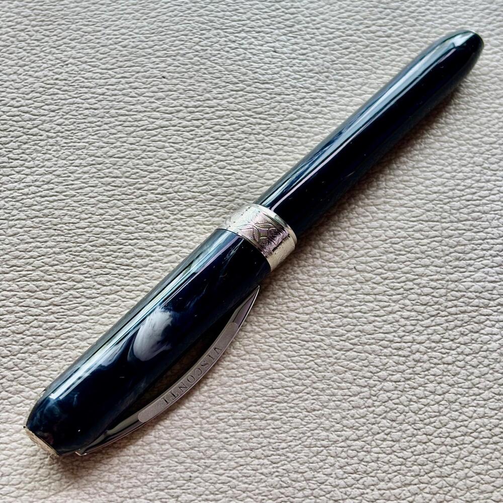 Visconti Black Silver Rembrandt Fountain Pen