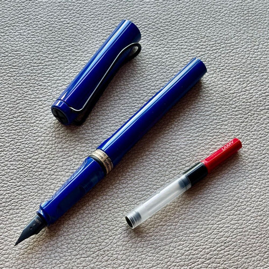 Lamy Blue black Clip Safari Fountain Pen Discontinued