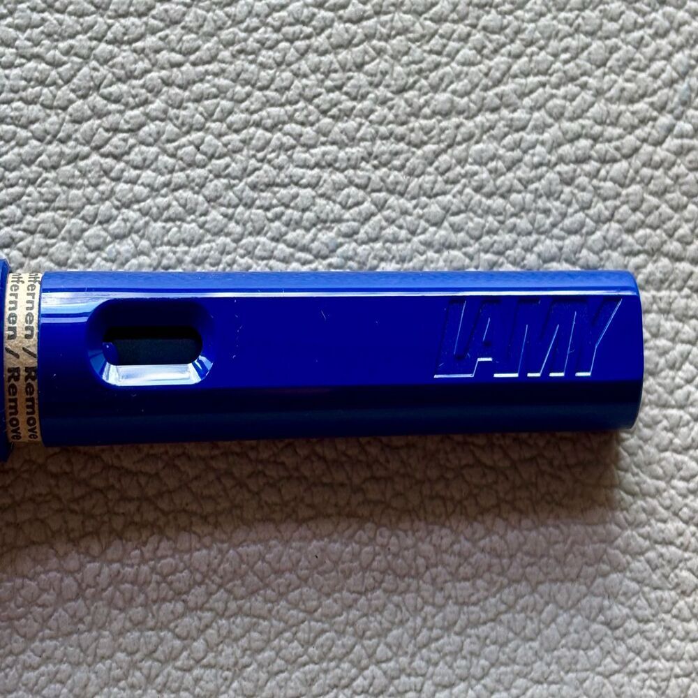 Lamy Blue black Clip Safari Fountain Pen Discontinued
