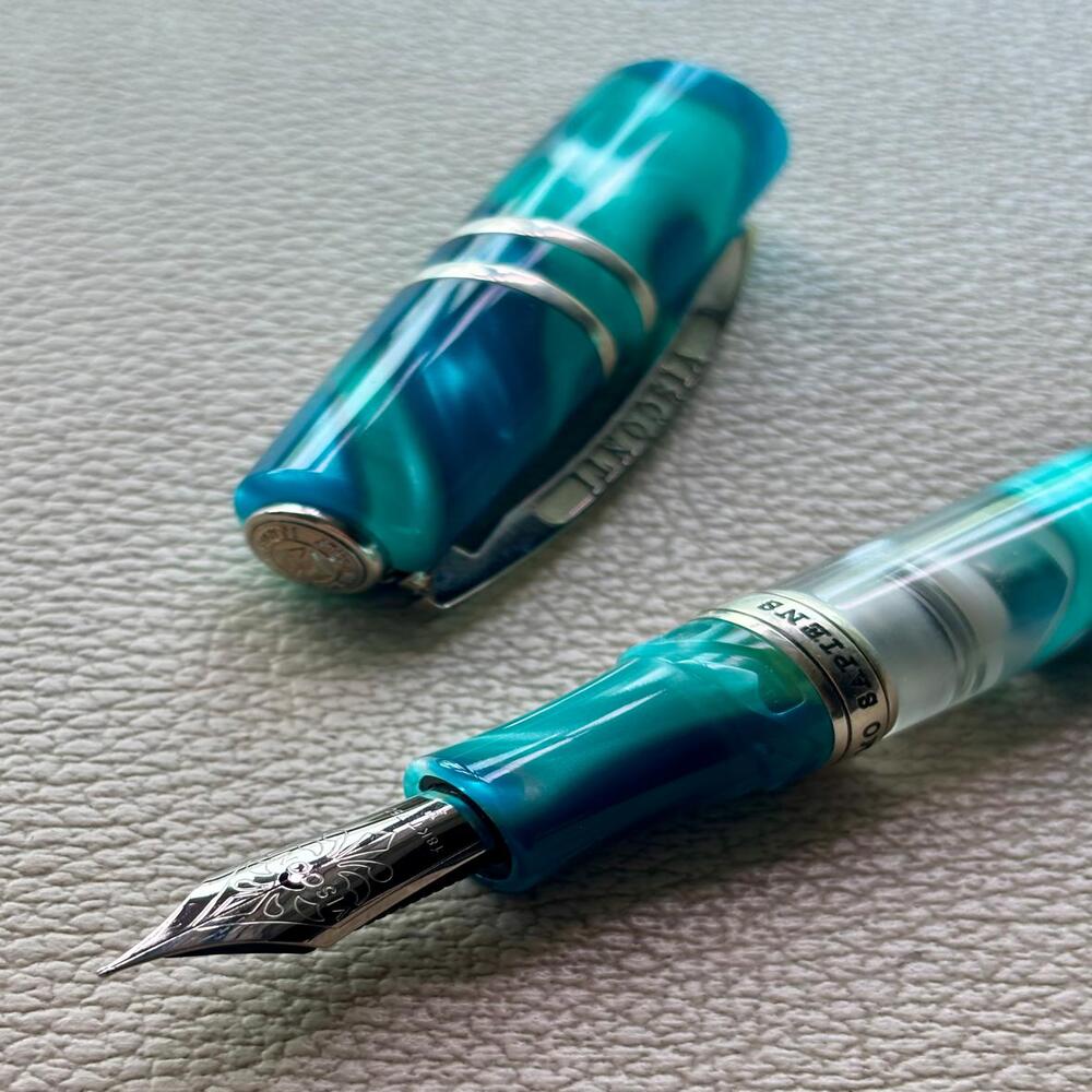 Visconti Limited Edition Homo Sapiens Blue Lagoon Fountain Pen