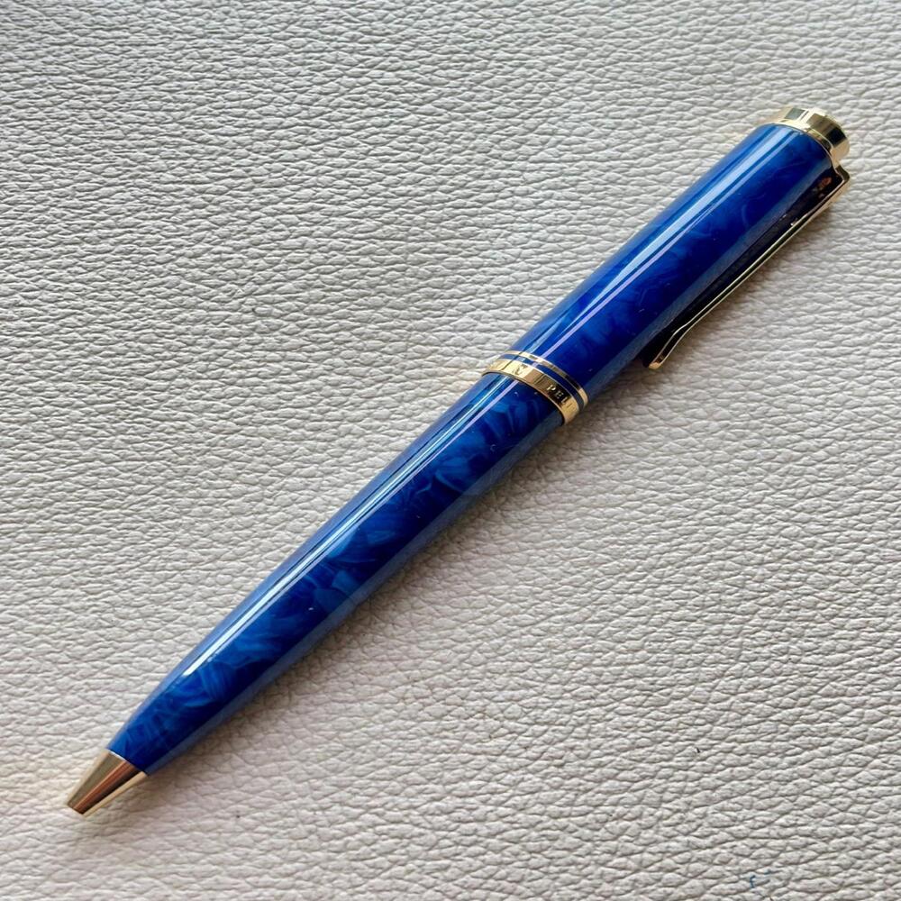 Pelikan K800 Blue O Blue Ballpoint Pen Special Edition Rare