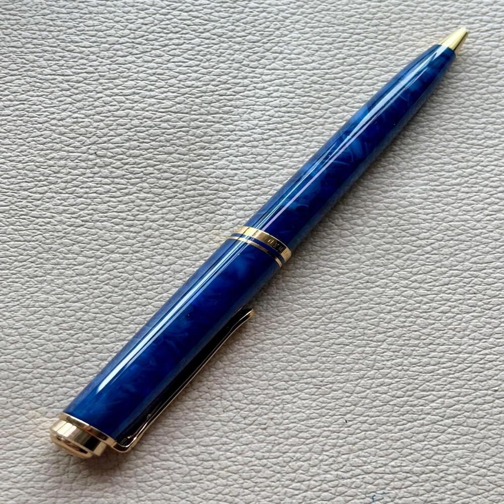 Pelikan K800 Blue O Blue Ballpoint Pen Special Edition Rare