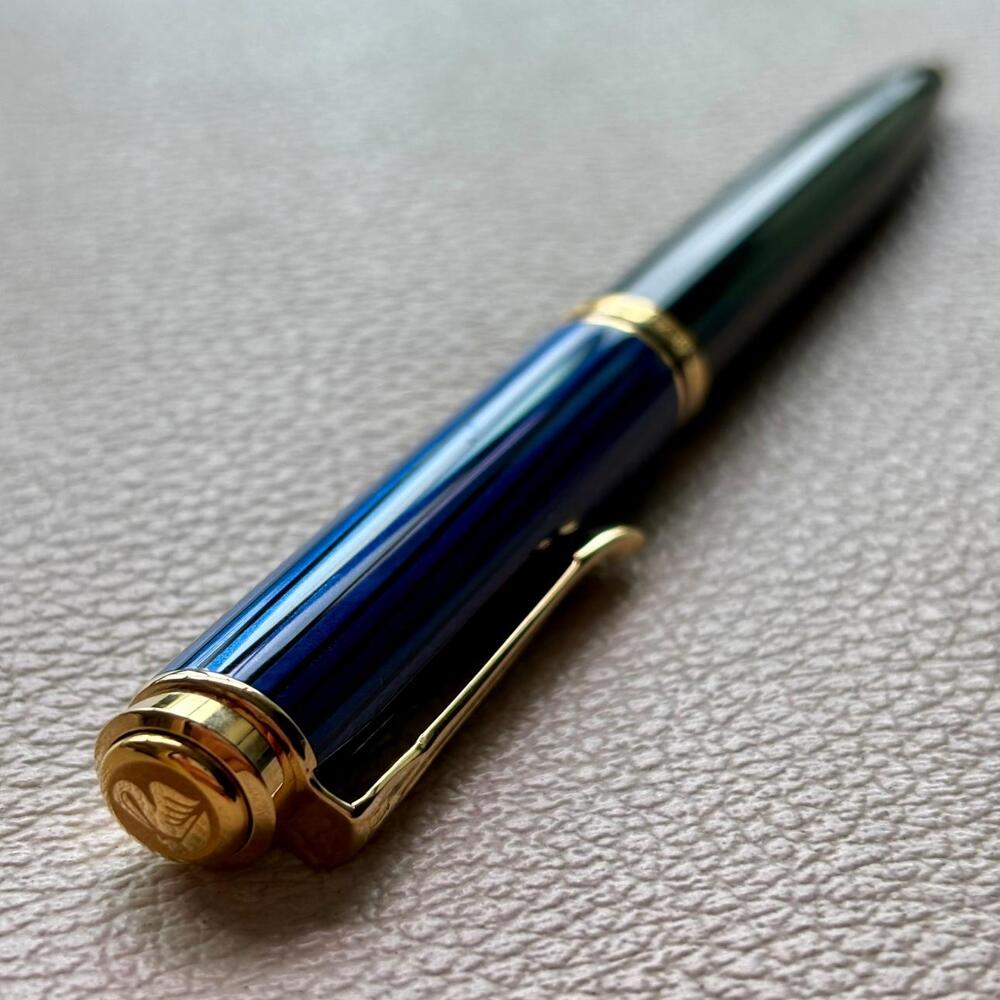 Pelikan K600 Blue Stripe Ballpoint Pen