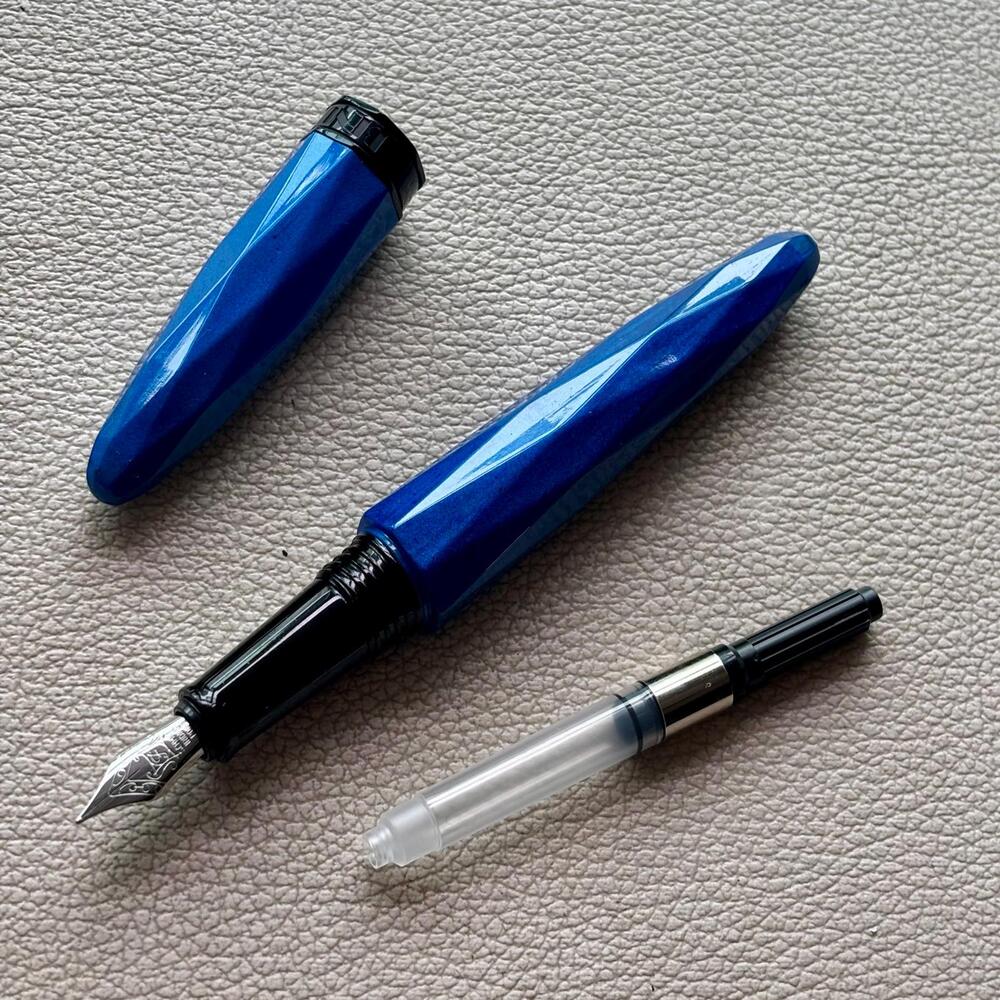 Benu Briolette Cobalt Fountain Pen Discontinued
