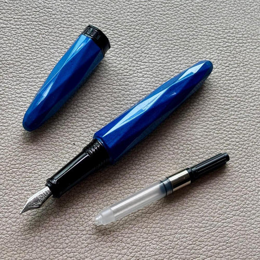 Benu Briolette Cobalt Fountain Pen Discontinued