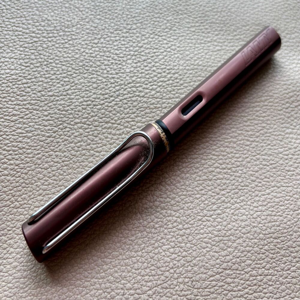 2010 Lamy Coffee Brown AL Star Fountain Pen Discontinued