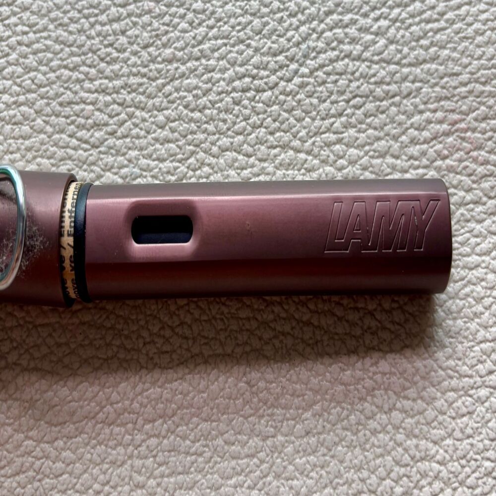 2010 Lamy Coffee Brown AL Star Fountain Pen Discontinued