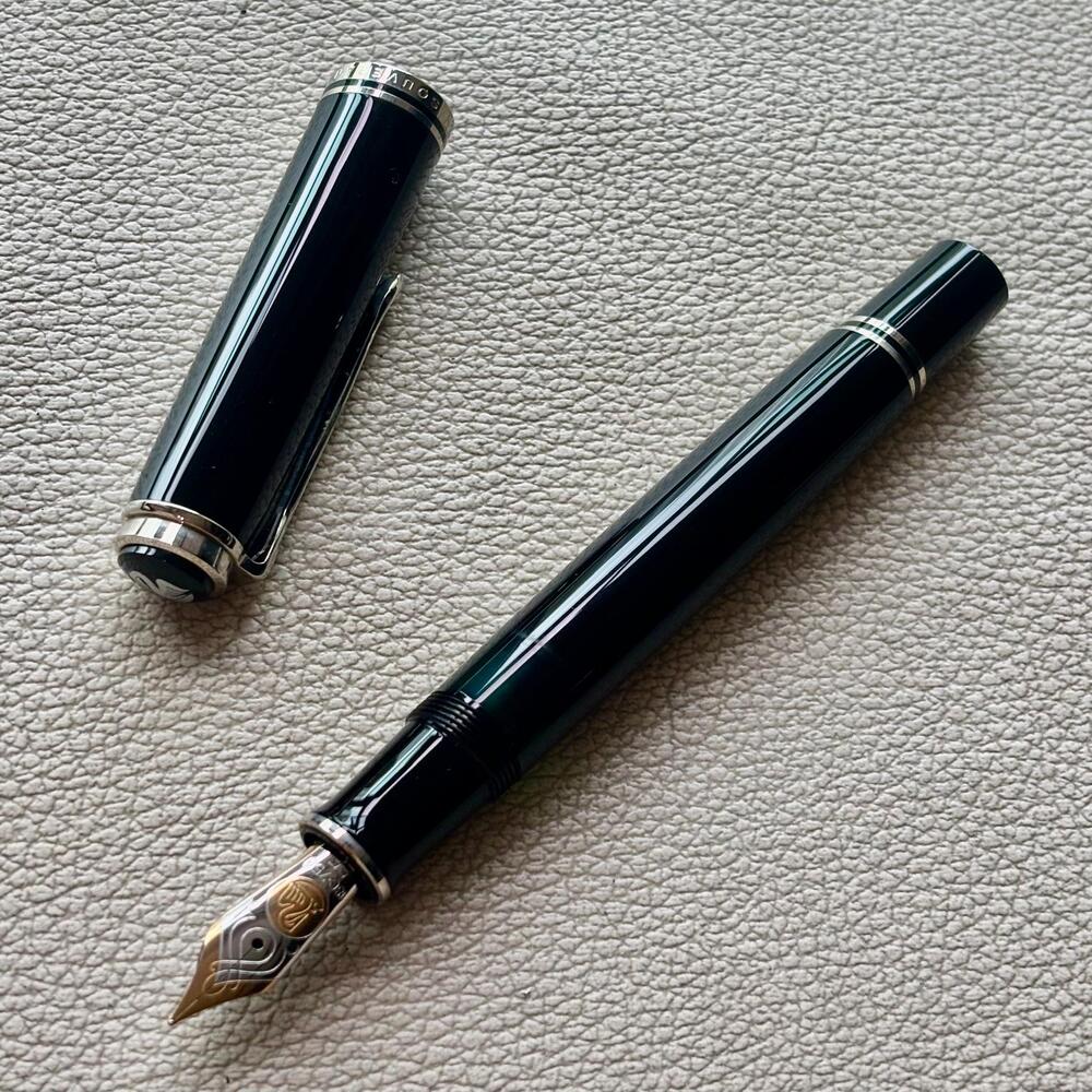 Pelikan M805 Full Black Fountain Pen (OLD LOGO)